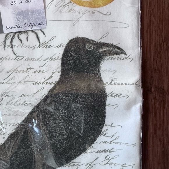 Handmade Other - NWT Spooky Raven and Spider Halloween Dish Towel